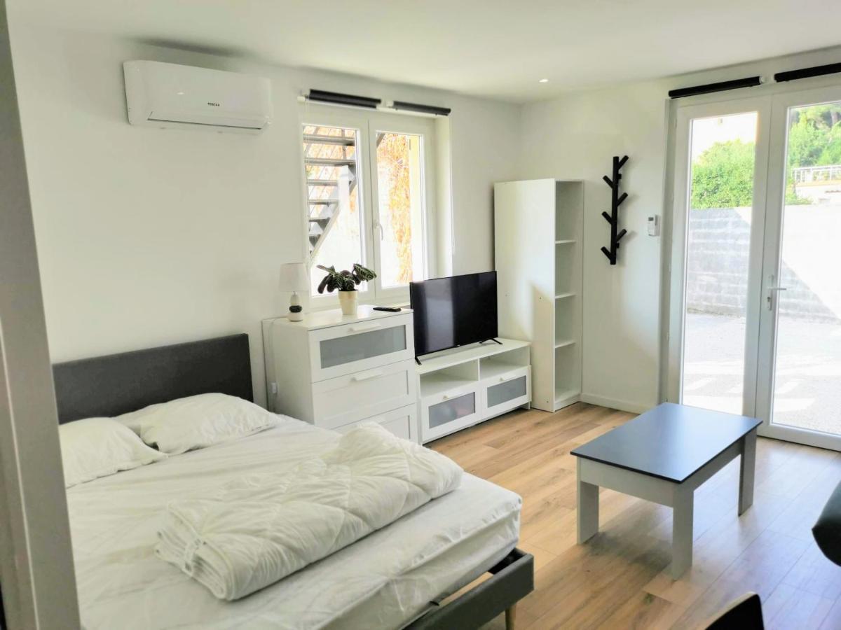 Appartement Climatise Golfe-Juan Plage Vallauris Dış mekan fotoğraf